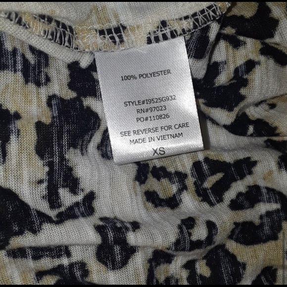 🌿 MIKEN Cheetah Print Cover Up - XS - Picture 7 of 7